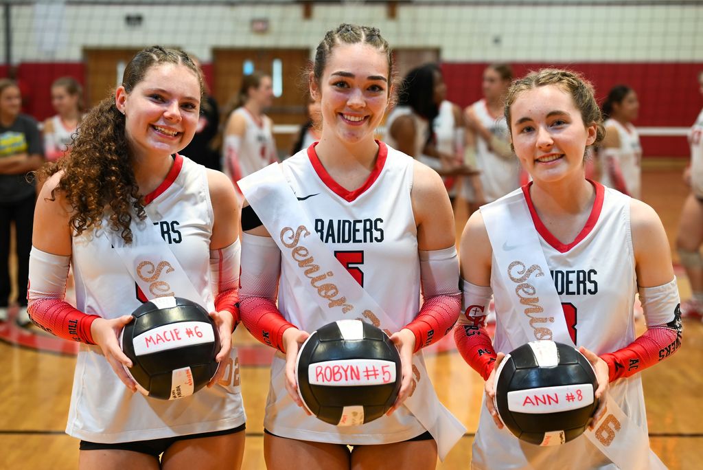 2025 CRHS Senior Night Girls Volleyball