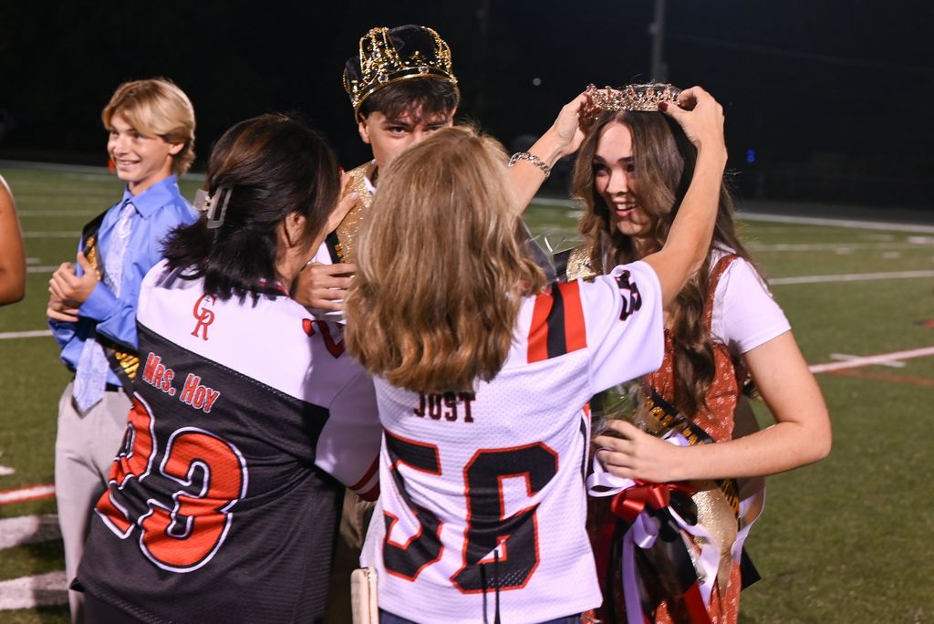 2025 CRHS Homecoming King & Queen