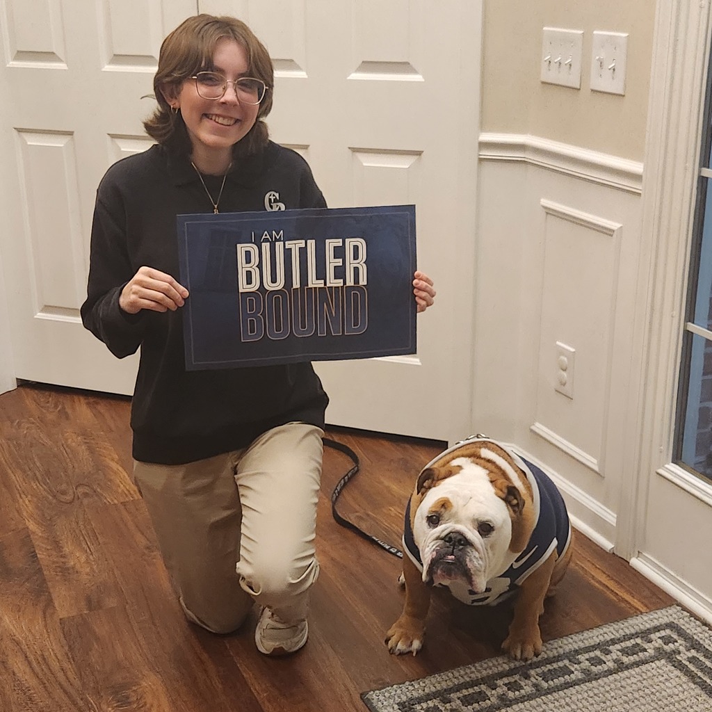 Olivia Rhoderick and Butler Blue