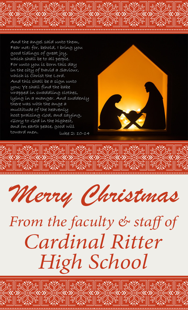 2025 Cardinal Ritter Christmas Message