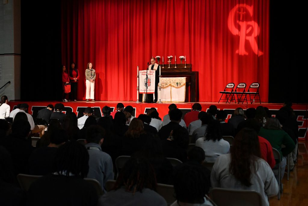 Archbishop Thompson visits CRHS