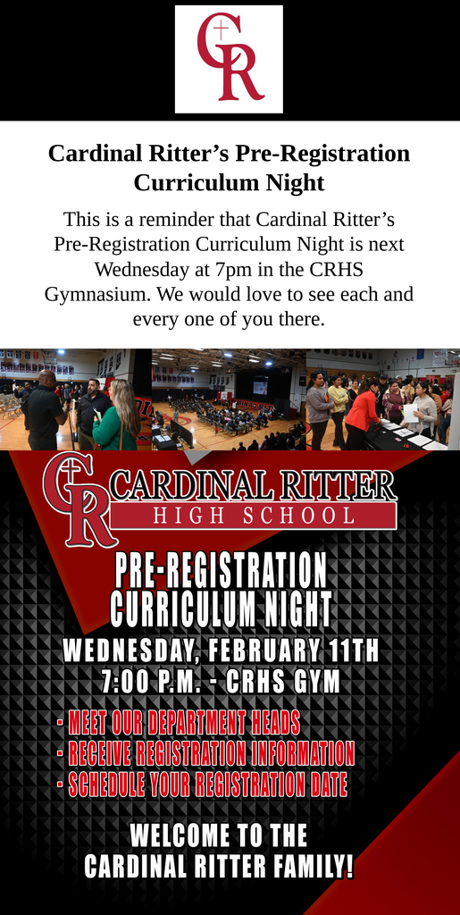 2026 CRHS Pre-Registration Curriculum Night