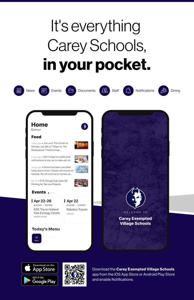 Carey Schools app