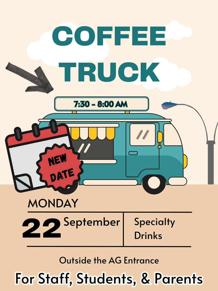 coffee truck flyer