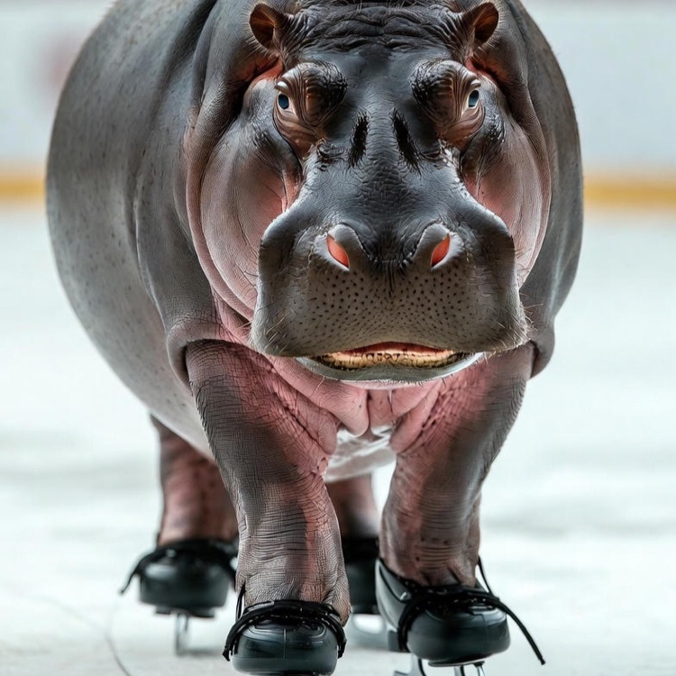 hippo skating