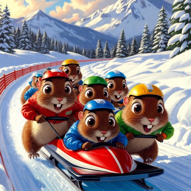 Gopher Bobsledding