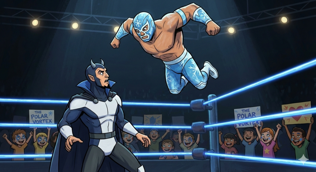 Blue Devil Wrestling Polar Vortex