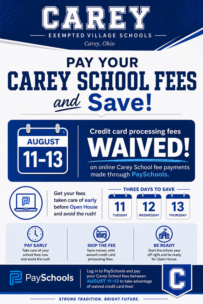 Waived service fees