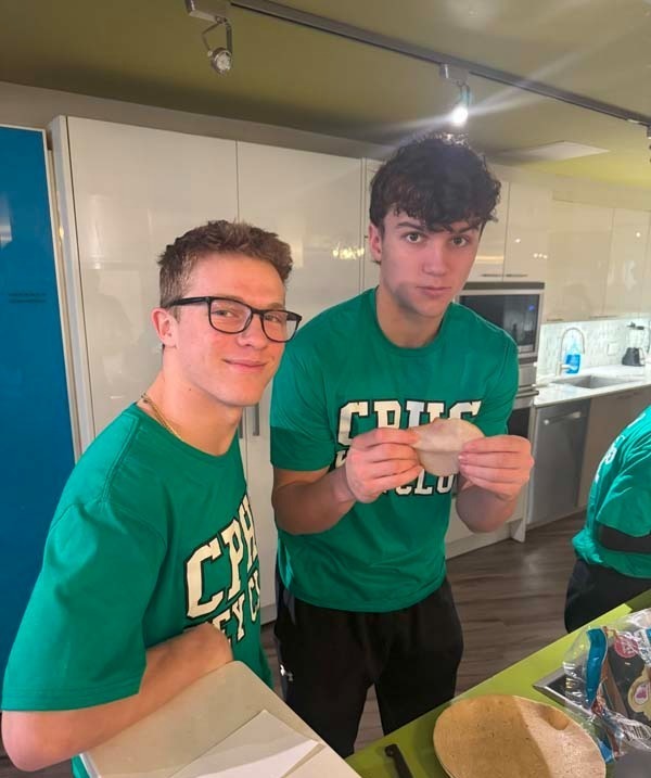Students from the Culinary Arts program, Key Club and Student Organization.