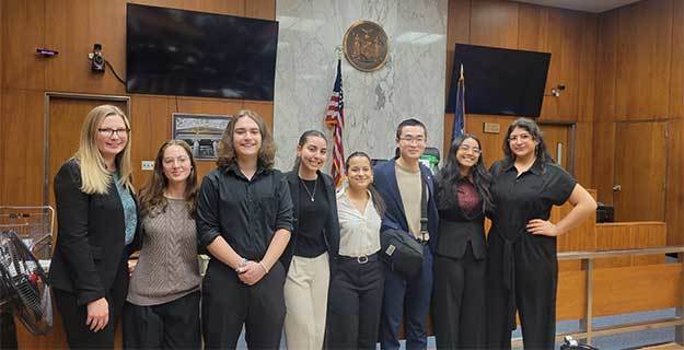 Carle Place High School’s Mock Trial Club celebrates successful season