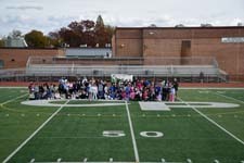 Students from Cherry Lane and Carle Place Middle/High School took part in the JDRF/Breakthrough T1D Walk to raise awareness and funds for Type 1 diabetes research.