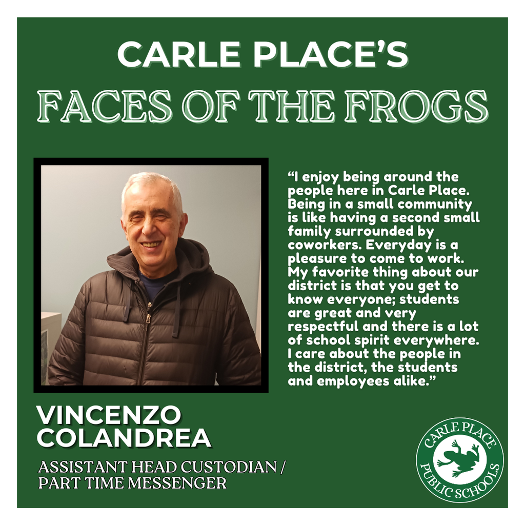 Carle Places's Faces of the Frogs, Vincenzo Colandrea.