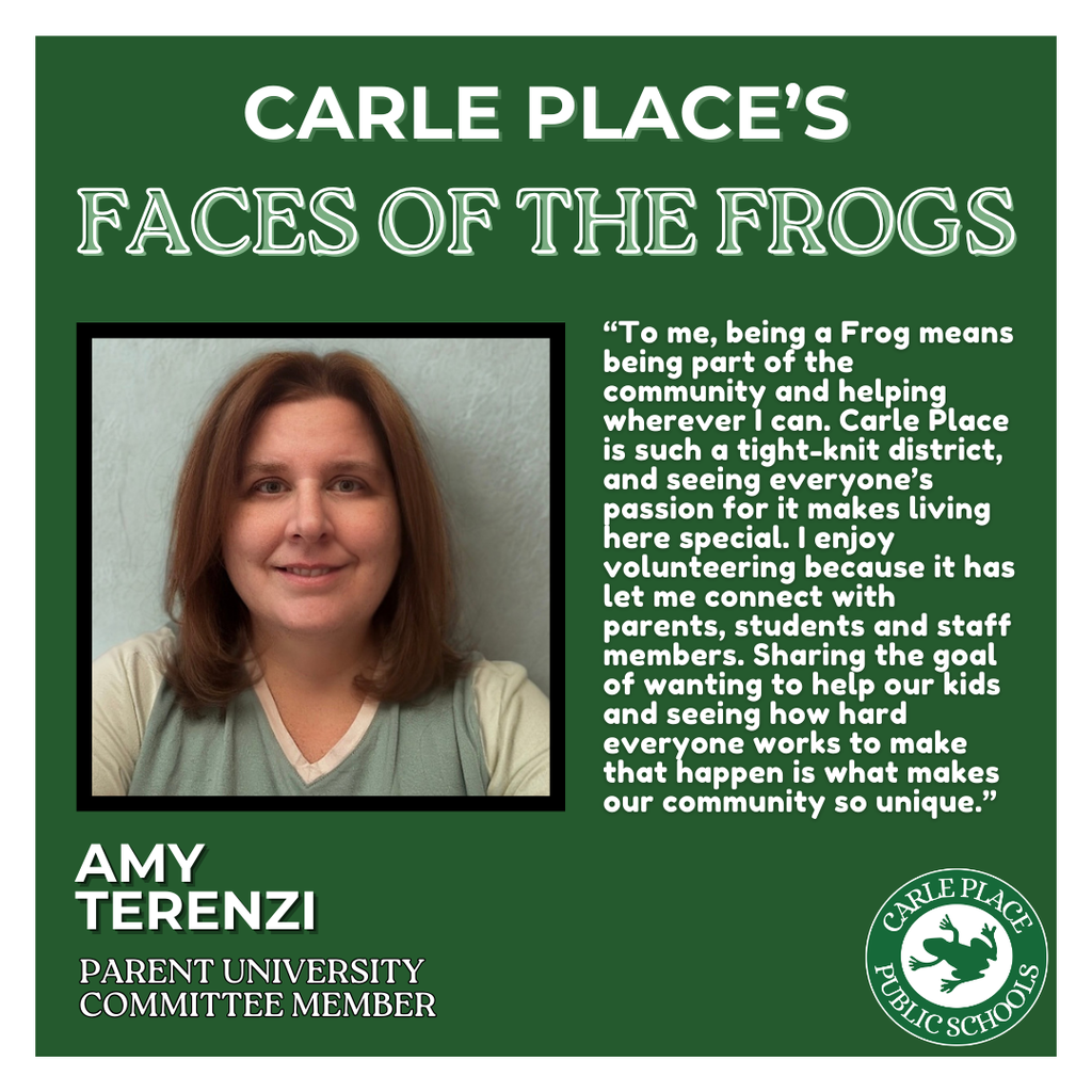 Carle Place's Faces of the Frogs - Amy Terenzi