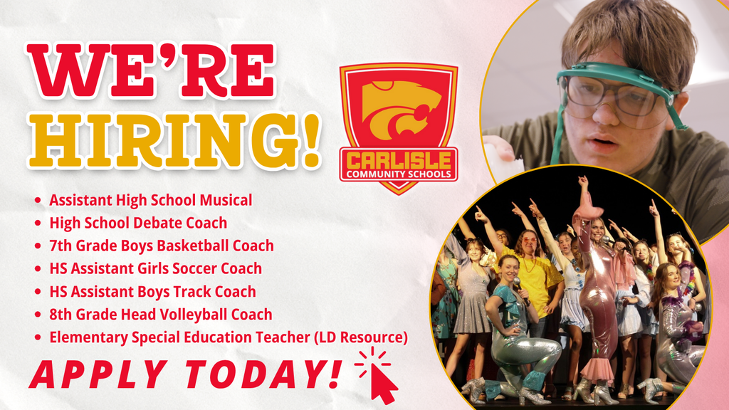 We're Hiring 