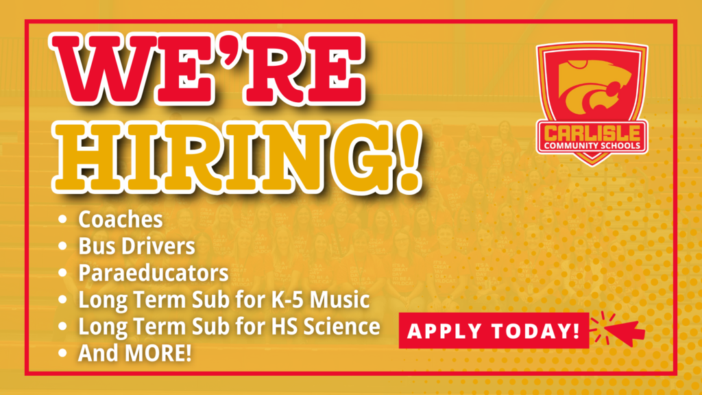 Carlisle Is Hiring
