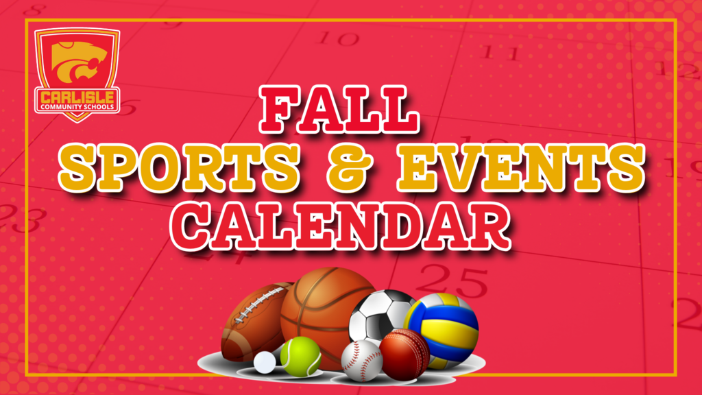 Carlisle_Fall Sports & Events Calendar