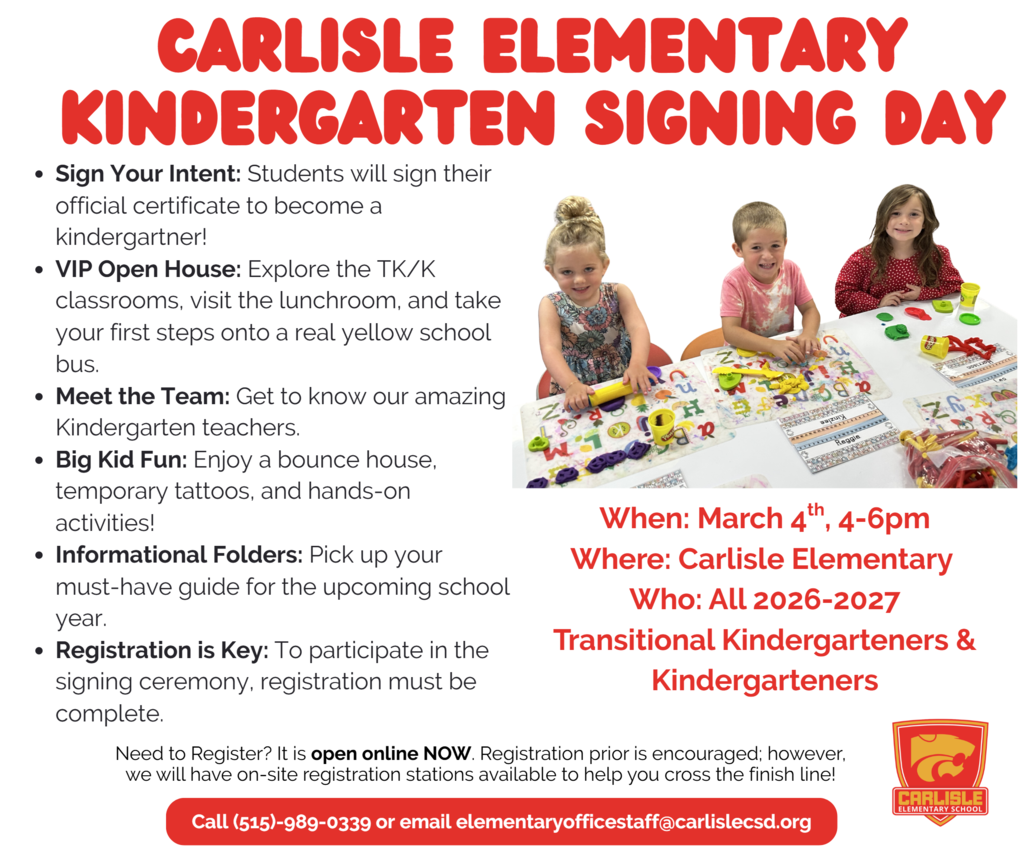 PK/Kinder Signing Day 2026