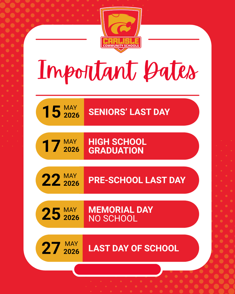 Important Dates to End the Year 2026