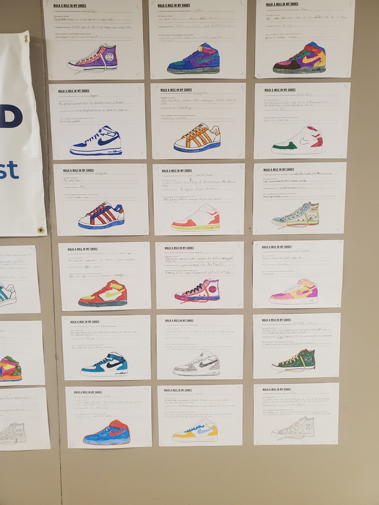 Shoes on wall