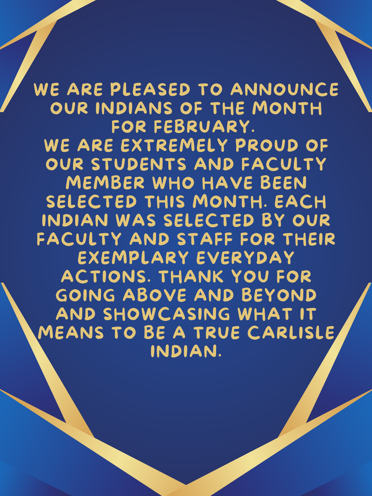 Student of the Month