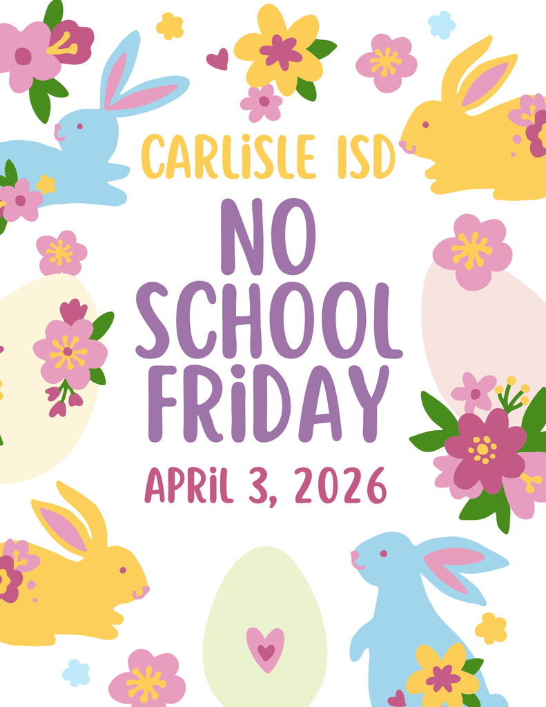 No School Friday April 3rd