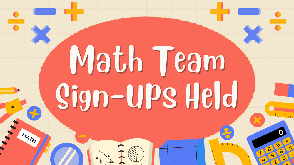 Image for Math Team Sign Up's