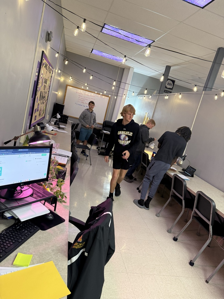 students run in class to work on time management