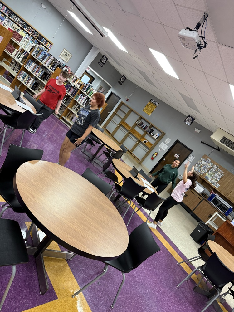 students participate in time management activity  