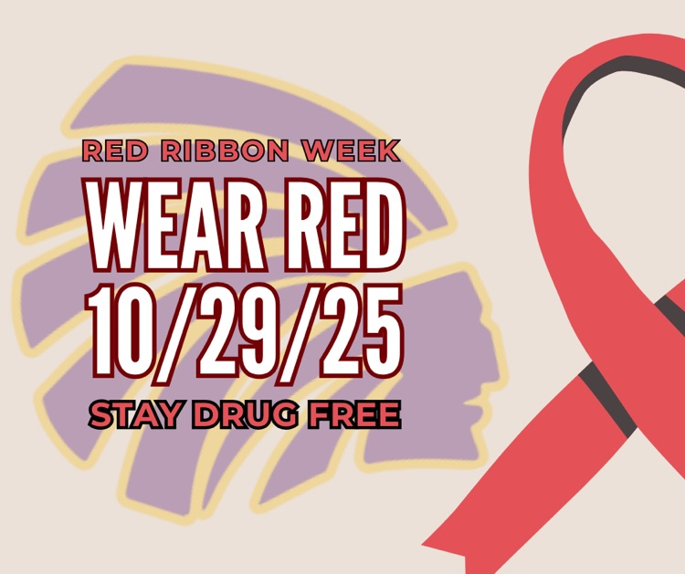red ribbon week flyer