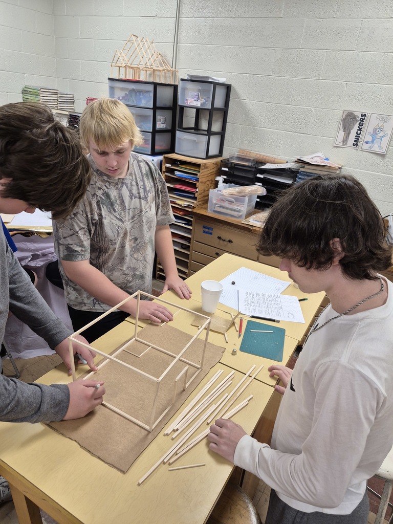 Students work together in Ms. Millburg's shop