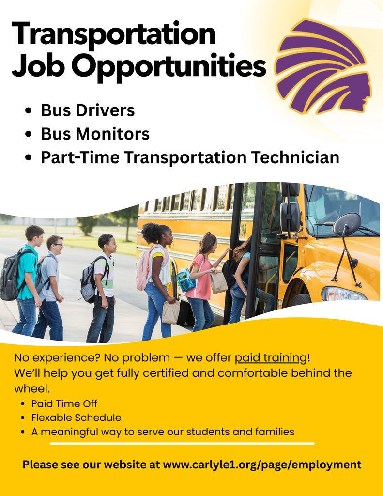Transportation Job Flyer