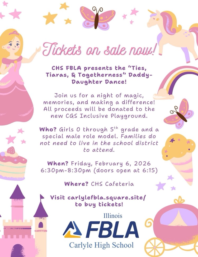 flyer for the daddy daughter dance