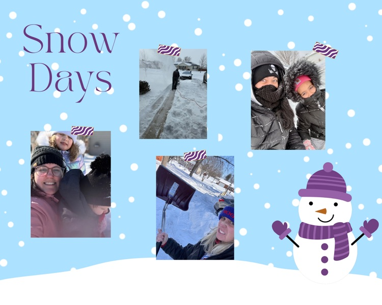 photos of teachers from the snow days