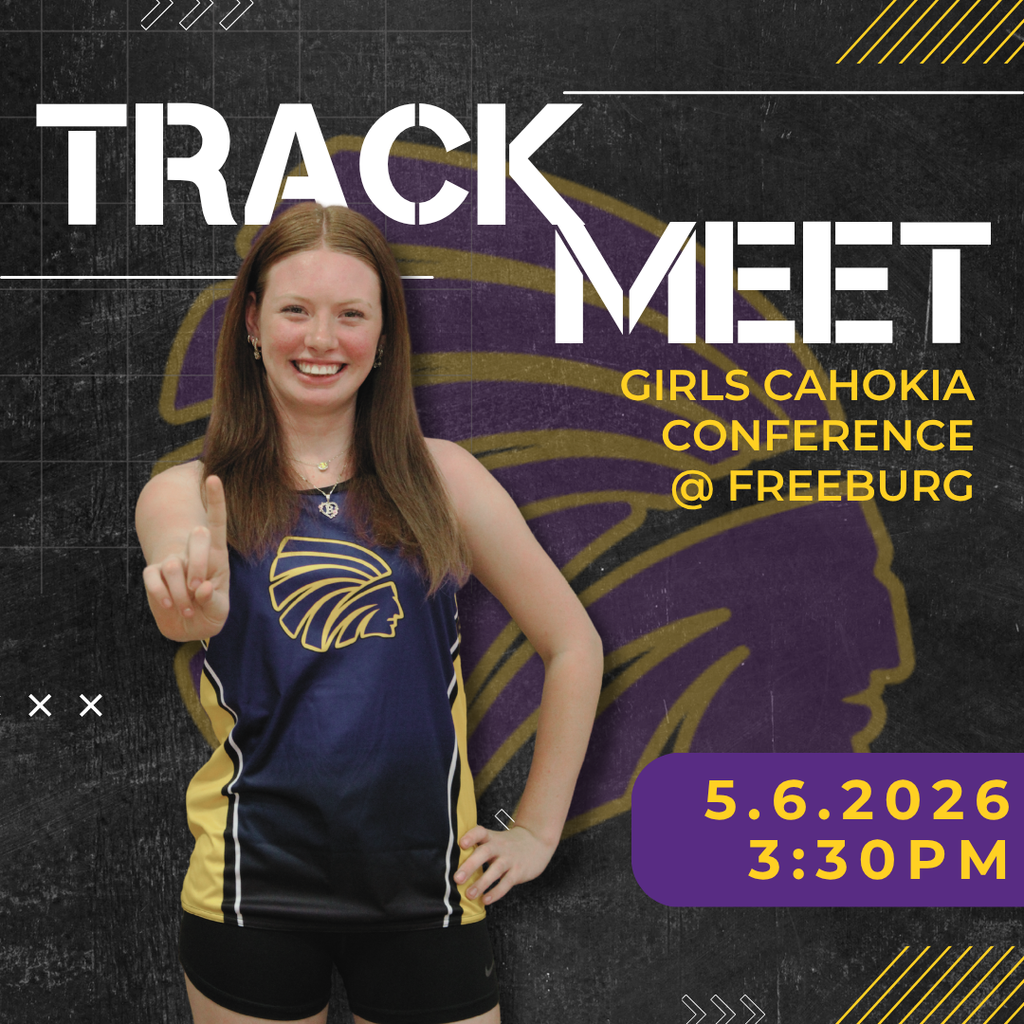 flyer for today track meet