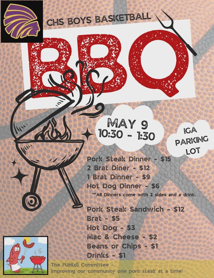 flyer for bbq today