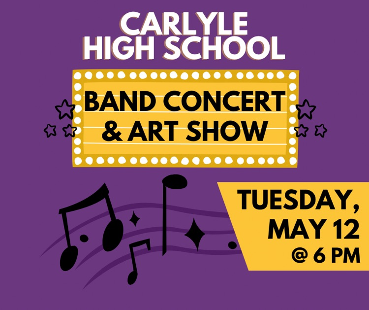band and art show flyer