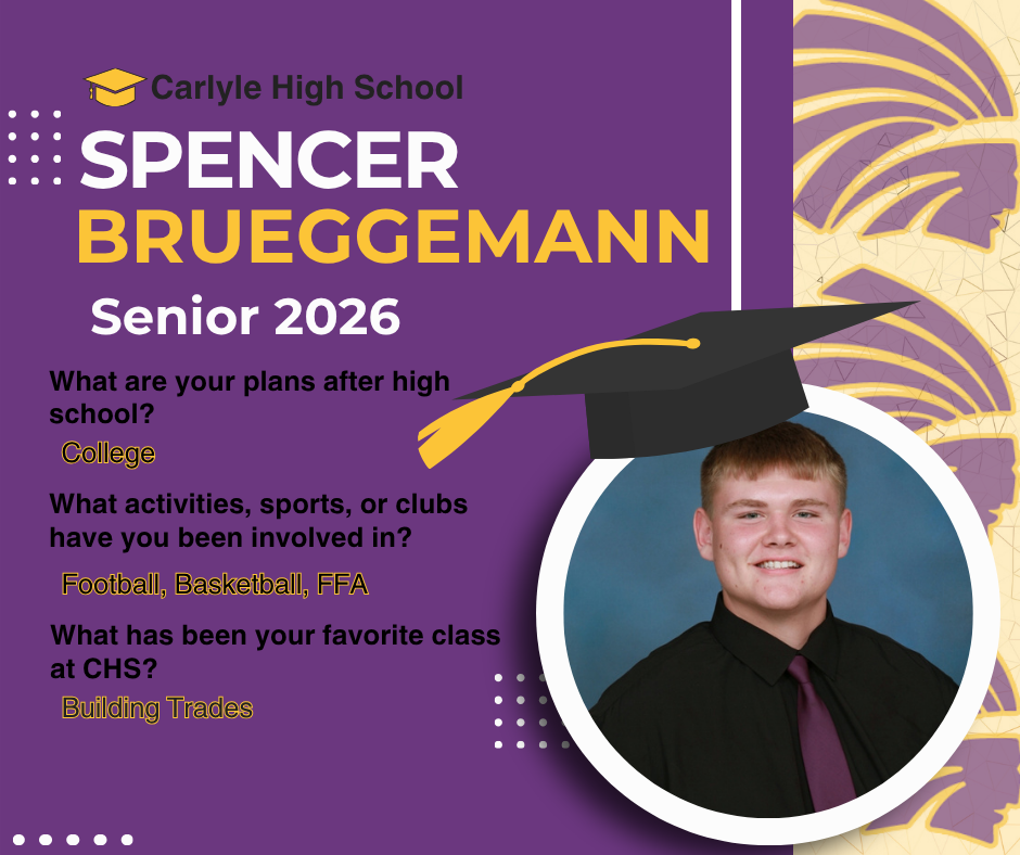 Senior yearbook photo of Tessa Hoffmann and Ethan Brinkman.