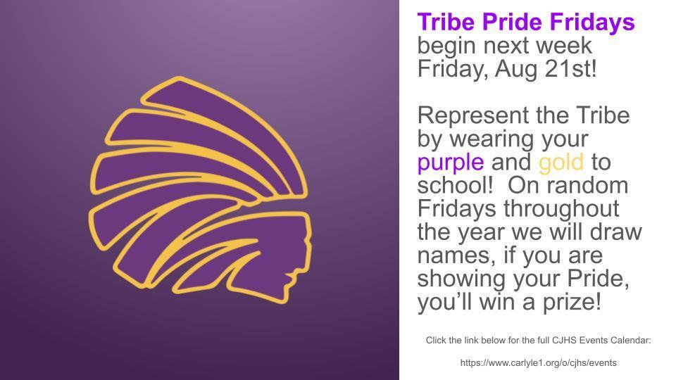 Tribe Pride!