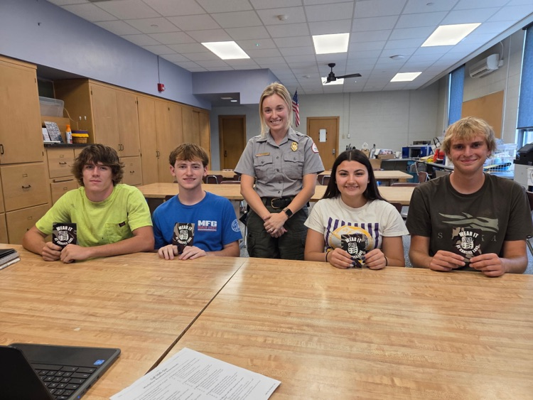 WBL students and guest speaker smile for a photo