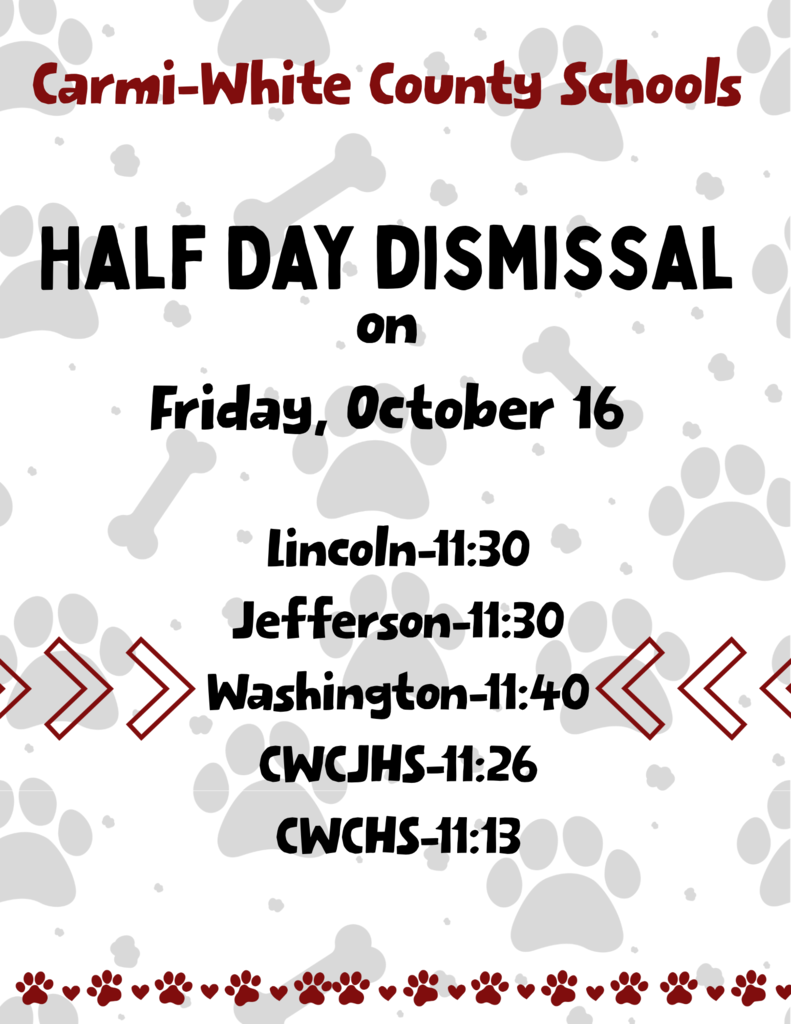 1/2 Day Schedule