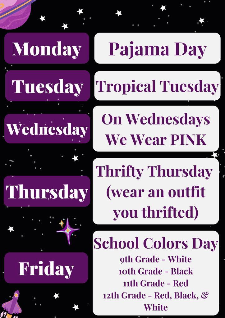 Spririt Week