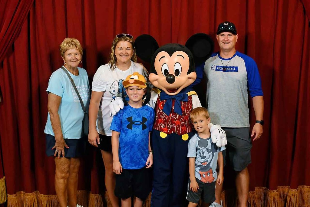 Mr. Hall had a family Disney trip!