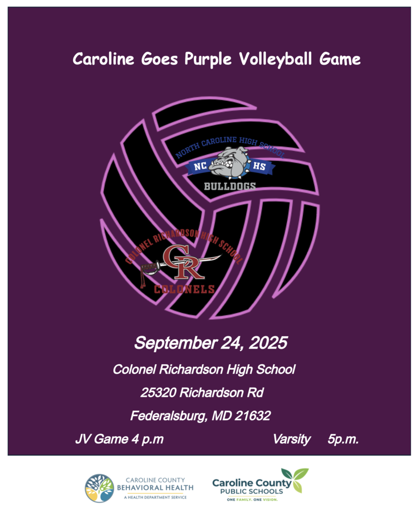 Caroline Goes Purple