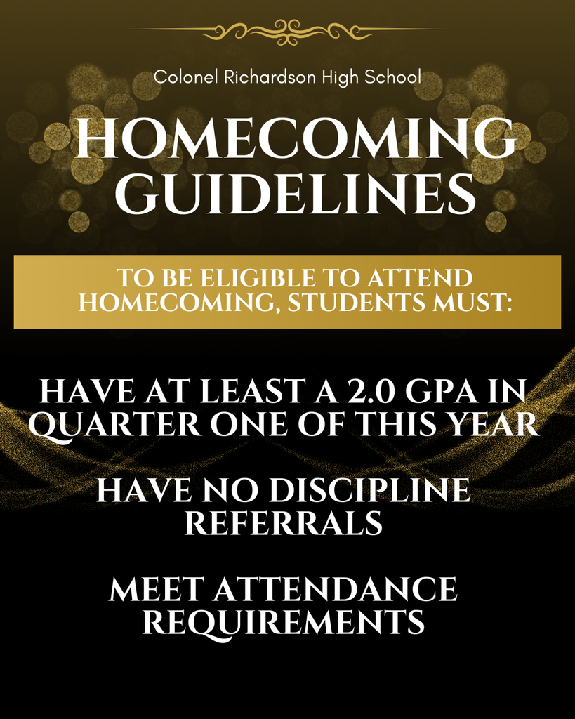 Homecoming Guidelines