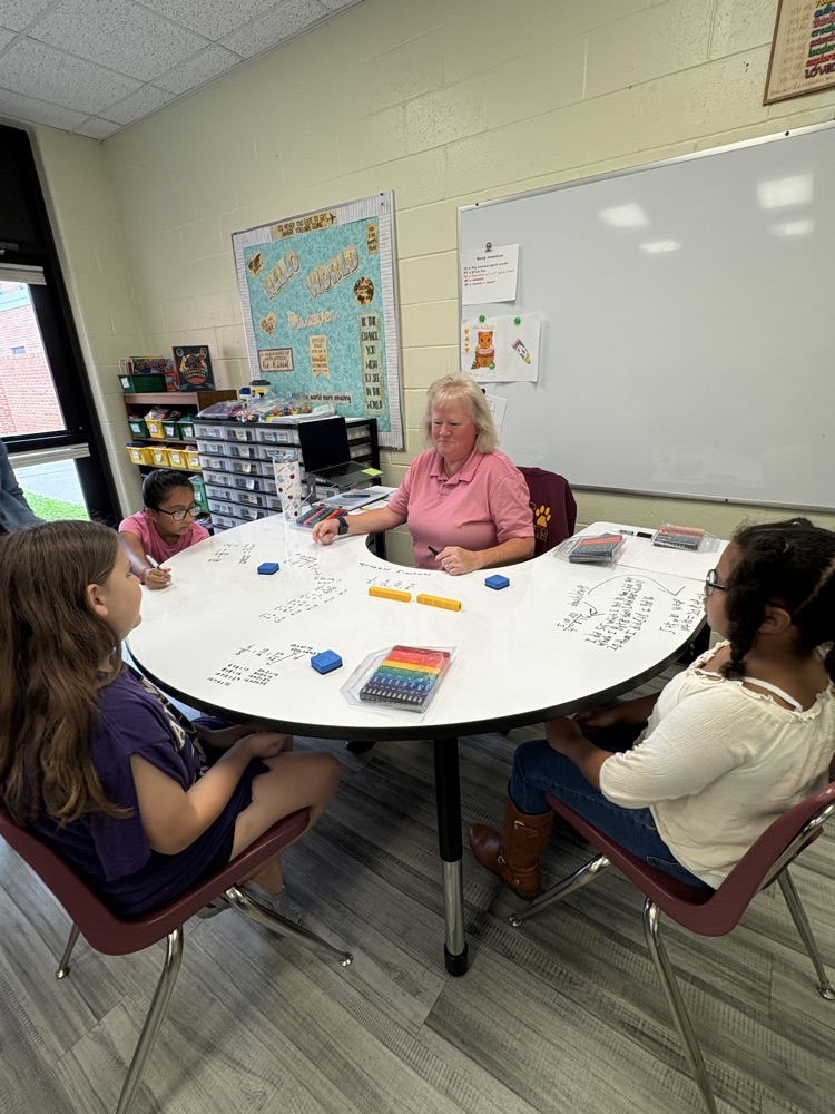 students and teacher