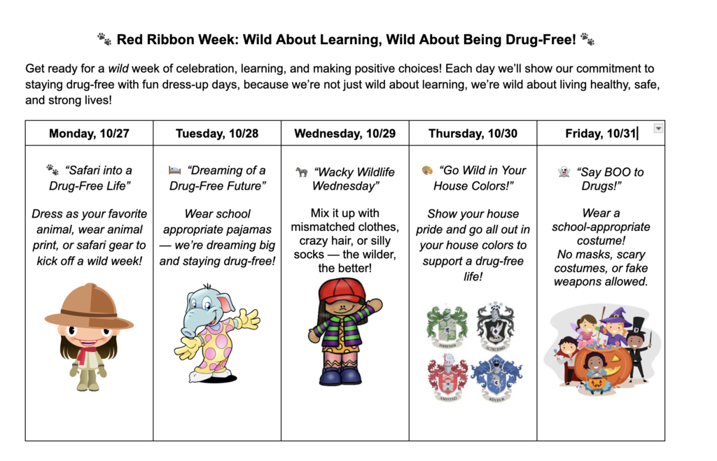 Red Ribbon Week 2025