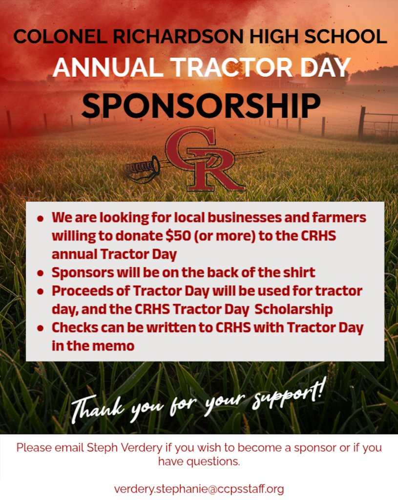Tractor Day Sponsorship