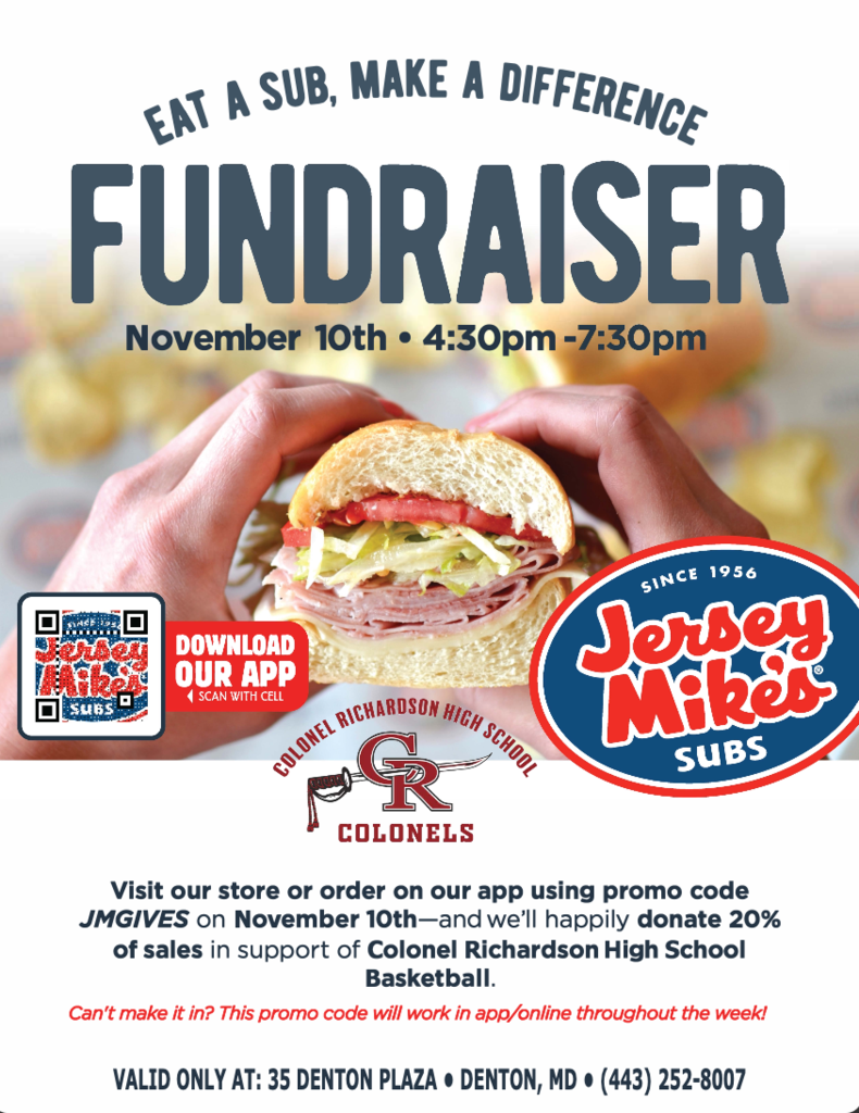 Jersey Mike's Fundraiser