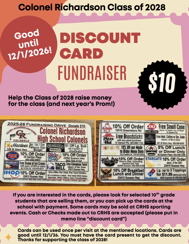 Discount Card Fundraiser