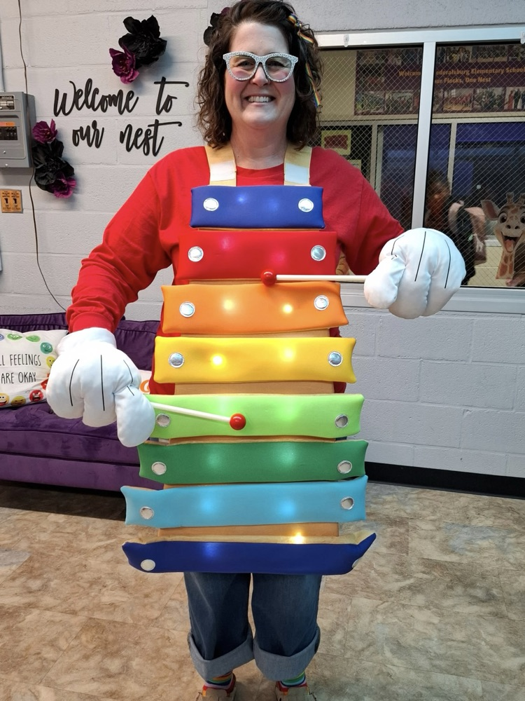 music teacher xylophone costume 